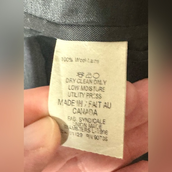 Lauren Ralph Lauren Blazer Jacket Men's 46R Gray Classic Stripe - Picture 11 of 12